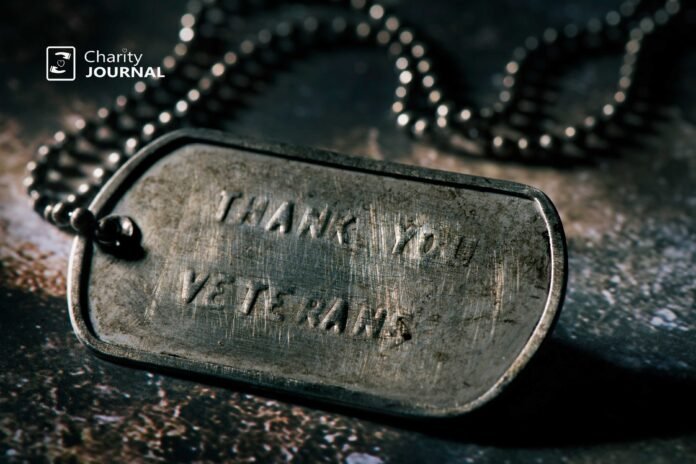 tags representing charities for veterans