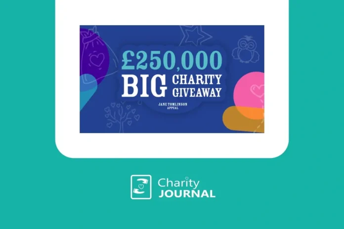 Jane Tomlinson Appeal Big Charity Giveaway