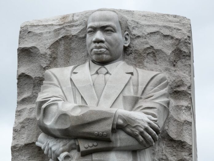 Martin Luther King Day statue