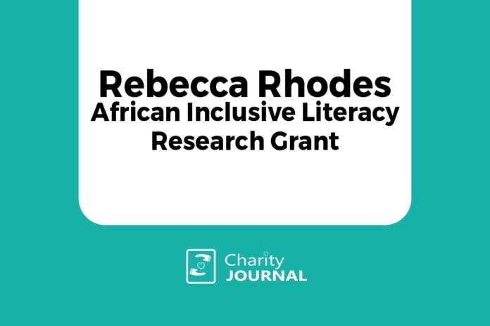 Rebecca Rhodes African Inclusive Literacy Research Grant Logo