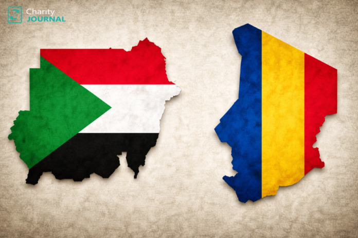 Sudanese and chadian flag