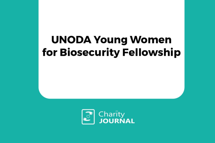 UNODA Young Women for Biosecurity Fellowship logo