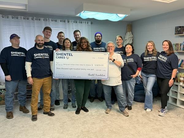 Shentel staff giving to charity