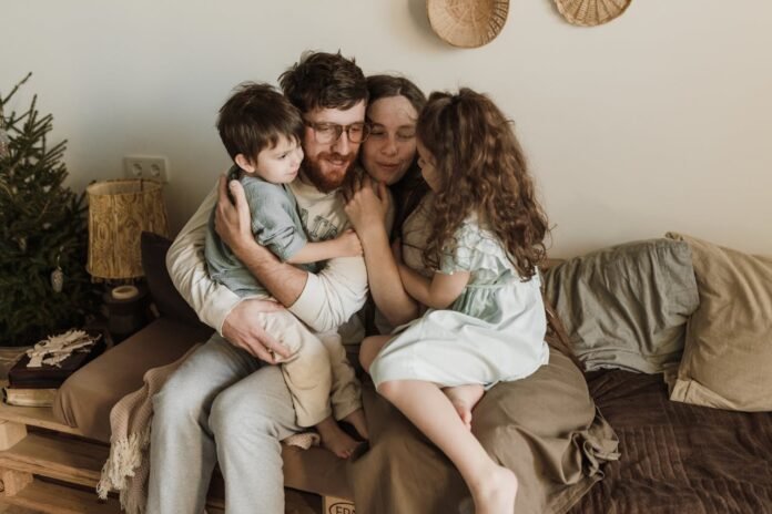 Family supported by Friendly Times Community Connections