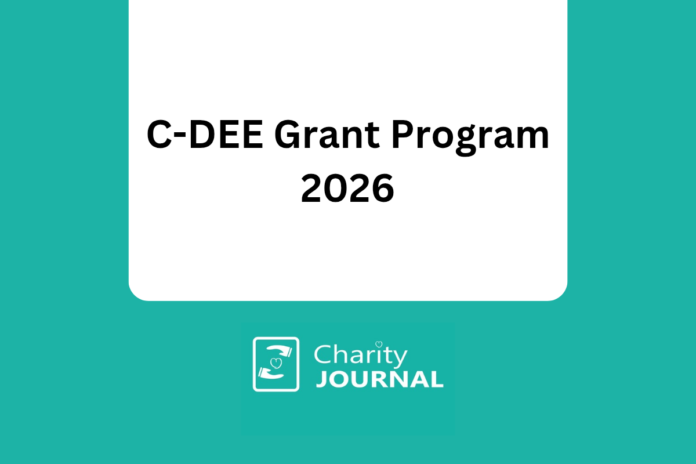 Writings on a white background to represent C-DEE Grant Program 2026