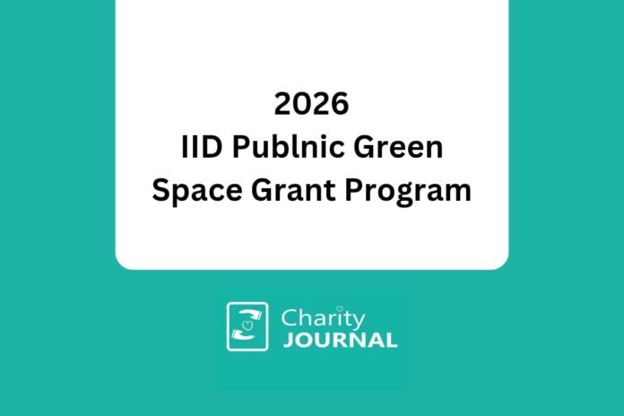2026 IID Public Green Space Grant Program Logo