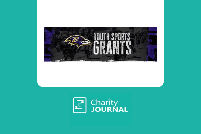 The logo of Ravens Youth Sports Grant 2026
