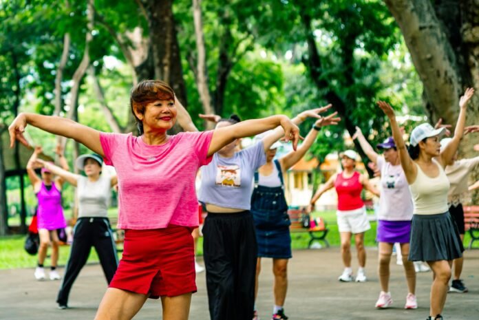 A group of women exercising together to represent Greater Melbourne Foundation Grant 2026