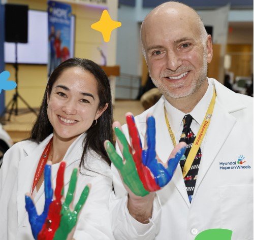 Hyundai Hope on Wheels sign