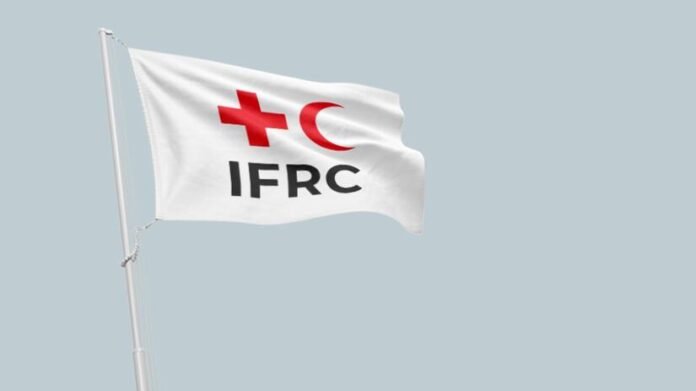 ifrc flag in Iran