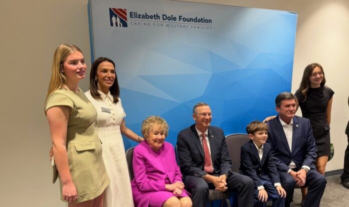 GiveCare founder Ali Madad and other panelist at Elizabeth Dole Foundation Caregiving Convening