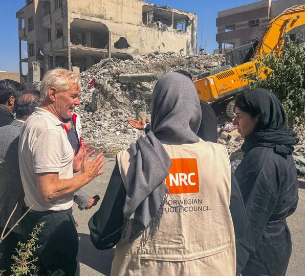 Jan Egeland in Iran