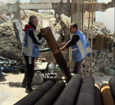 UNRWA staff in Gaza