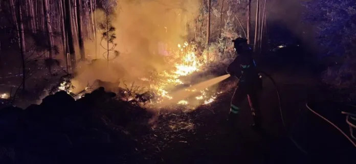wildfires in Spain