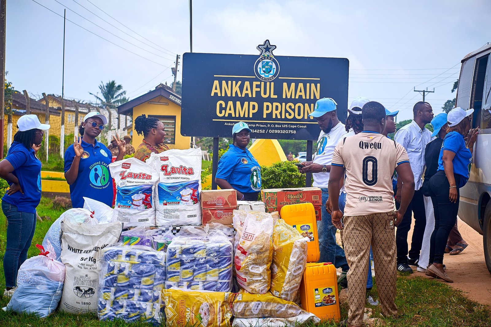 Blessed Care International visit to prison